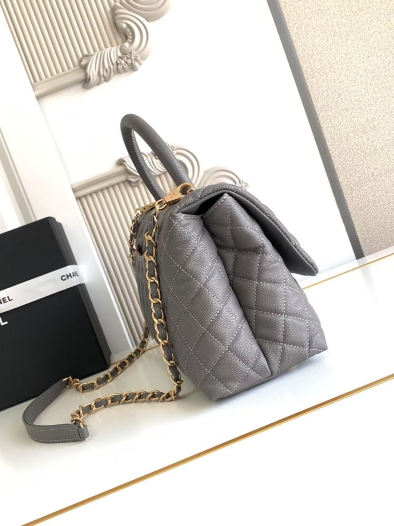 Ch**el top handle bags